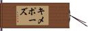 キメポーズ Hand Scroll