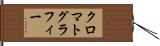クロマトグラフィー Hand Scroll