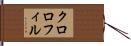 クロロフィル Hand Scroll