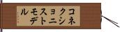 コネクショニストモデル Hand Scroll