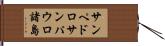 サンペドロサンパウロ諸島 Hand Scroll