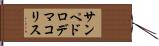 サンペドロデマコリス Hand Scroll