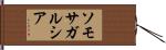 ソモサガルシア Hand Scroll