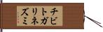 チビトガリネズミ Hand Scroll