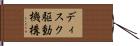 ディスク駆動機構 Hand Scroll