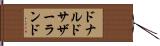 ドナルドサザーランド Hand Scroll