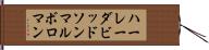 ハーレーダビッドソン＆マルボロマン Hand Scroll