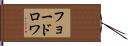 フョードロワ Hand Scroll