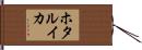 ホタルイカ Hand Scroll
