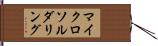 マイクロソルダリング Hand Scroll