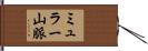 ミュラー山脈 Hand Scroll
