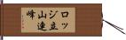 ロッジ立山連峰 Hand Scroll