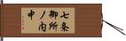 七条御所ノ内中 Hand Scroll