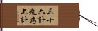 三十六計，走為上計 Hand Scroll