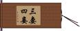 三妻四妾 Hand Scroll