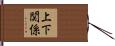 上下関係 Hand Scroll