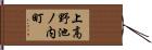 上高野池ノ内町 Hand Scroll
