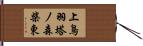 上鳥羽塔ノ森柴東 Hand Scroll