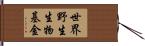 世界野生生物基金 Hand Scroll