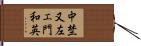 中埜又左エ門和英 Hand Scroll