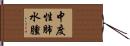中度性肺水腫 Hand Scroll