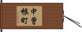中曽根町 Hand Scroll