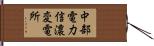 中部電力信濃変電所 Hand Scroll