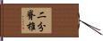 二分脊椎 Hand Scroll