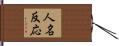 人名反応 Hand Scroll