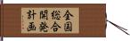 全国総合開発計画 Hand Scroll