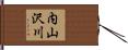 内山沢川 Hand Scroll