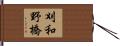 刈和野橋 Hand Scroll