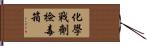 化學戰劑檢毒箱 Hand Scroll