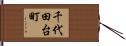 千代田台町 Hand Scroll