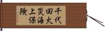 千代田火災海上保険 Hand Scroll