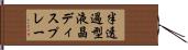 半透過型液晶ディスプレー Hand Scroll