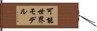 可能世界モデル Hand Scroll