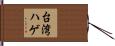 台湾ハゲ Hand Scroll
