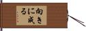 向きに成る Hand Scroll