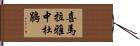 喜馬拉雅中杜鵑 Hand Scroll