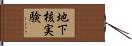 地下核実験 Hand Scroll