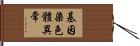 基因染色體異常 Hand Scroll