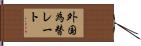 外国為替レート Hand Scroll