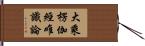 大乘楞伽經唯識論 Hand Scroll