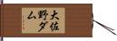 大佐野ダム Hand Scroll