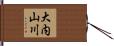 大内山川 Hand Scroll
