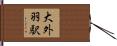 大外羽駅 Hand Scroll