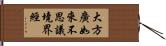 大方廣如來不思議境界經 Hand Scroll