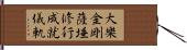 大樂金剛薩埵修行成就儀軌 Hand Scroll