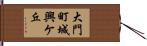 大門町城興ケ丘 Hand Scroll